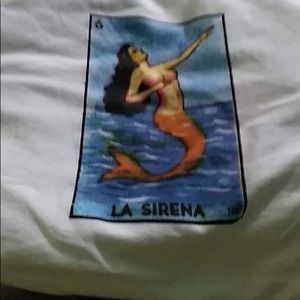 Lotería shirts white color